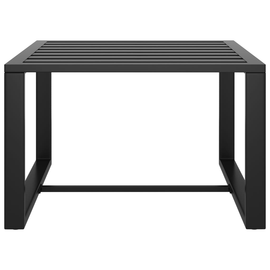 vidaXL Coffee Table Aluminum Anthracite-2