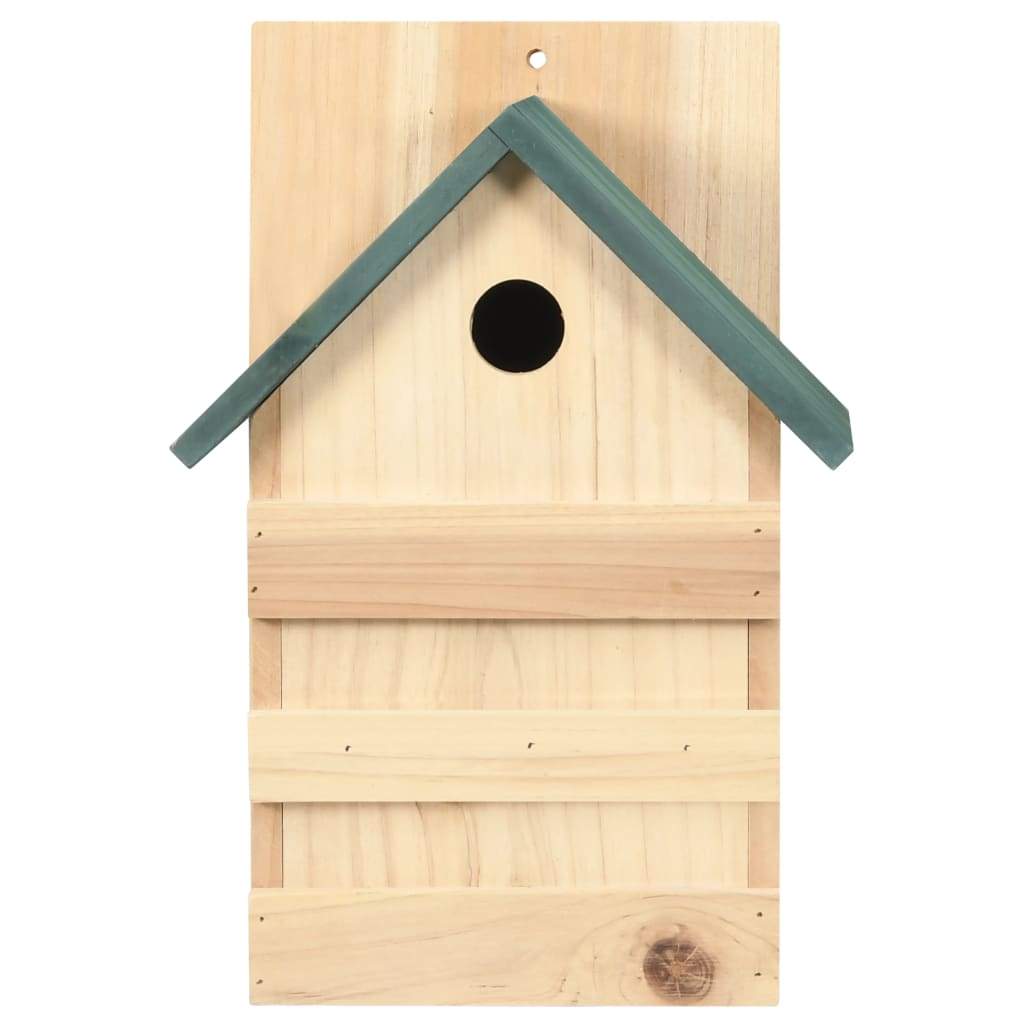 Bird Houses 4 pcs 9.1"x7.5"x13" Firwood