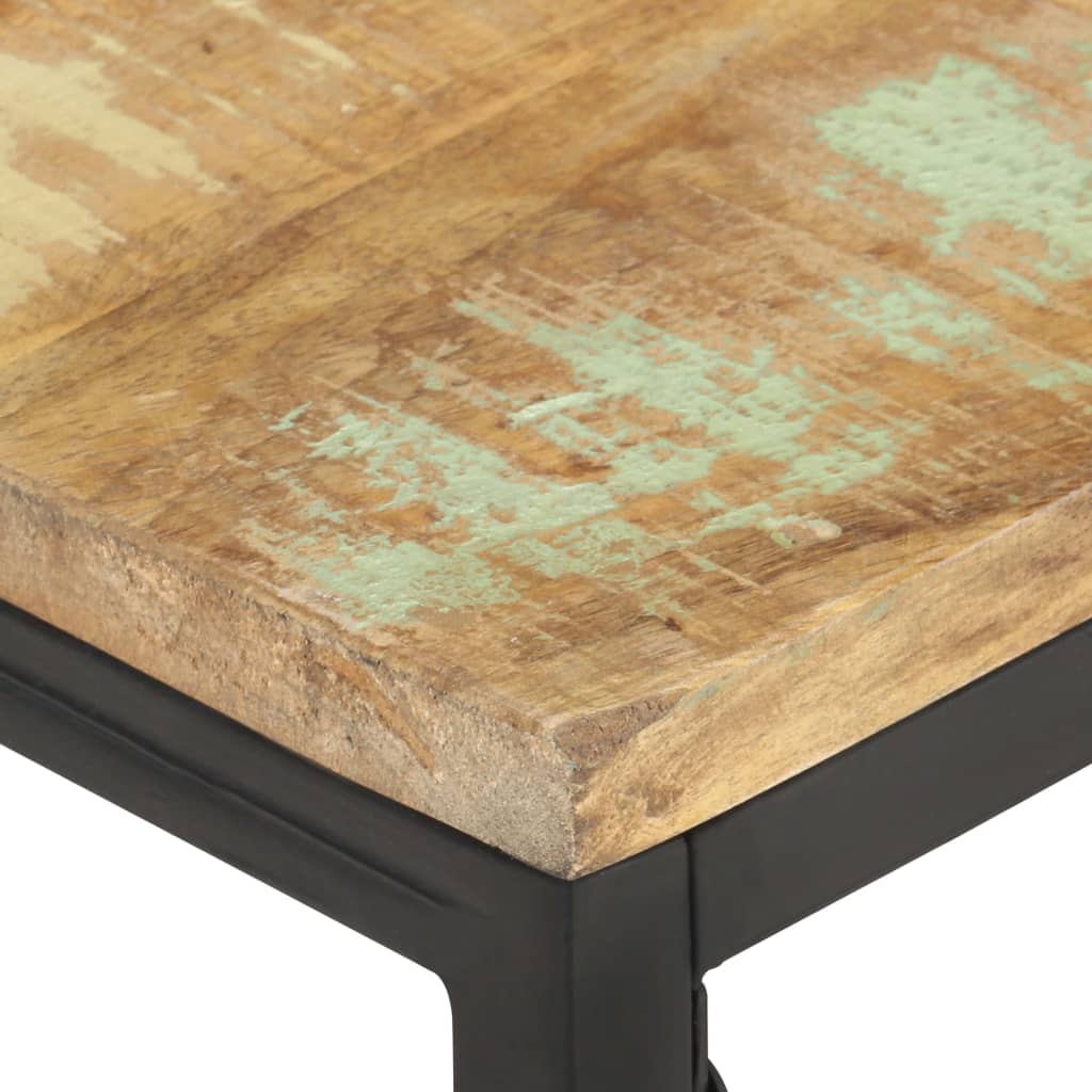 vidaXL Coffee Table 43.3"x23.6"x13.8" Solid Reclaimed Wood-2