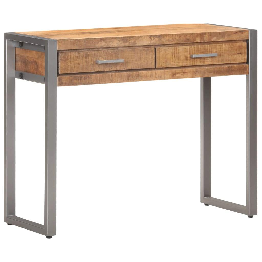 Console Table 37.4"x13.8"x29.5" Solid Mango Wood