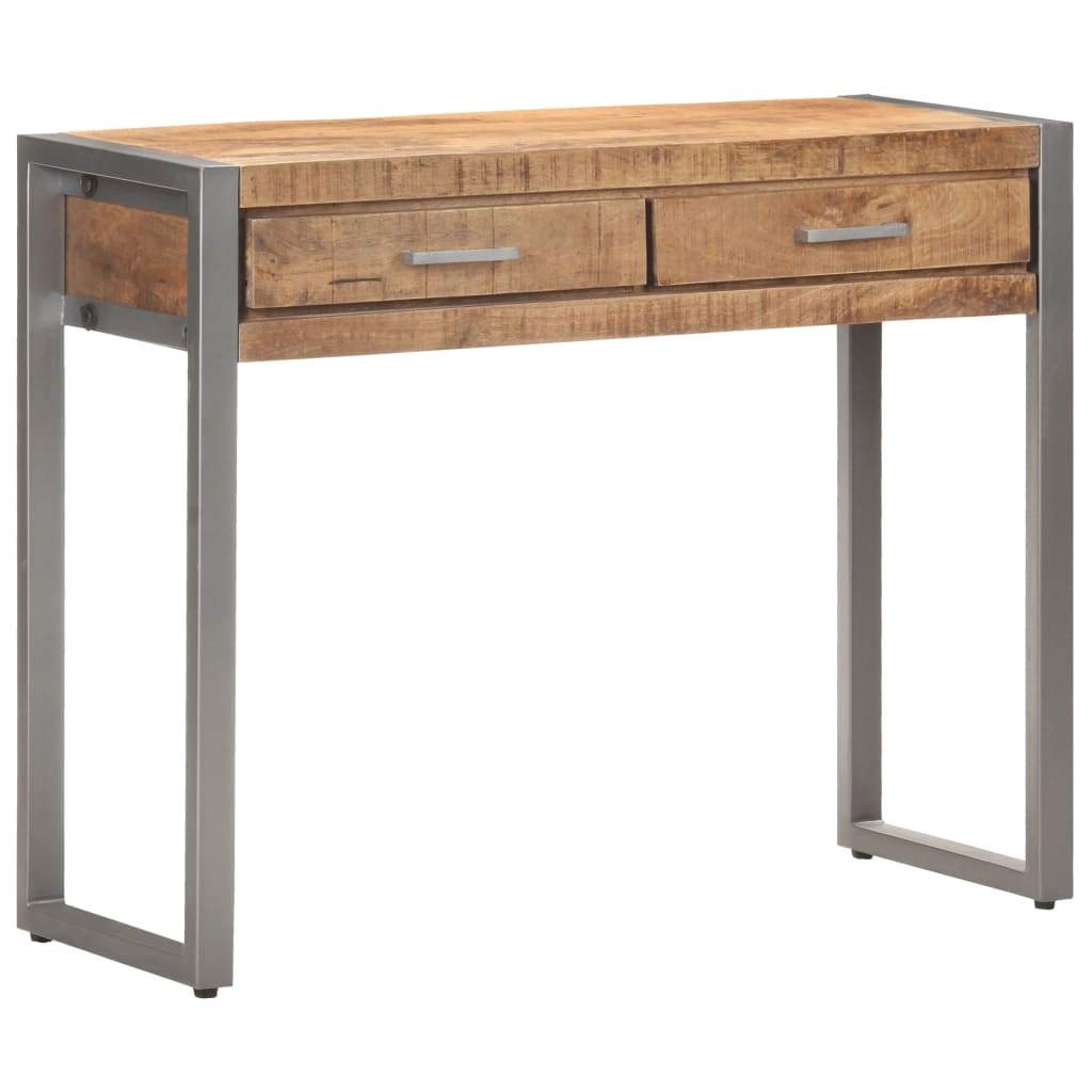 Console Table 37.4"x13.8"x29.5" Solid Mango Wood