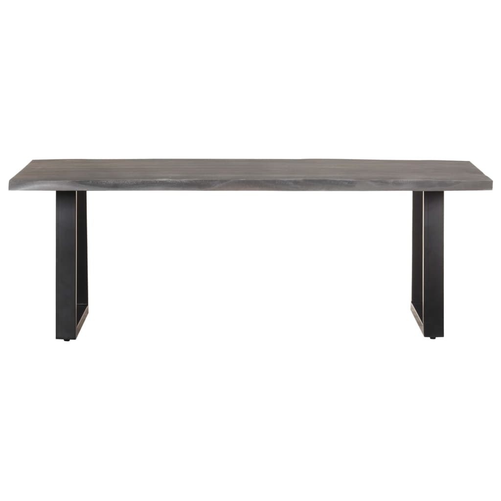 Coffee Table with Live Edges 45.3"x23.6"x15.7" Solid Acacia Wood