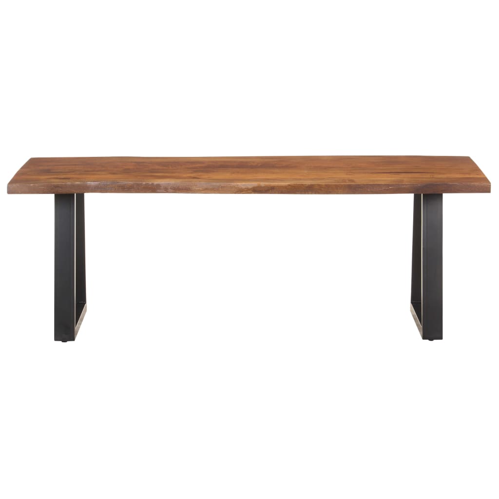 Coffee Table with Live Edges 45.3"x23.6"x15.7" Solid Acacia Wood