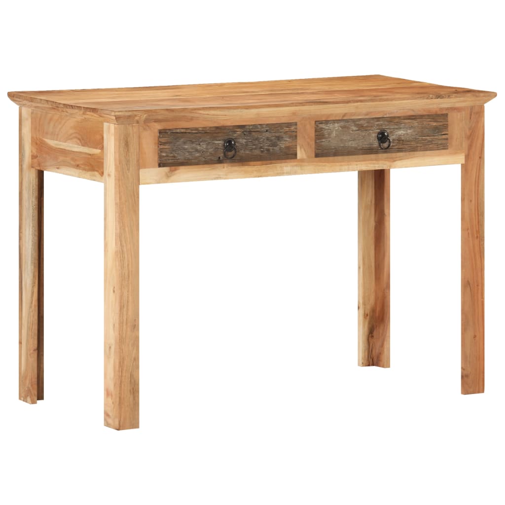 vidaXL Desk 43.3"x19.7"x29.5" Solid Reclaimed Wood-1