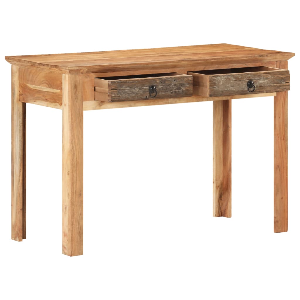 vidaXL Desk 43.3"x19.7"x29.5" Solid Reclaimed Wood-3