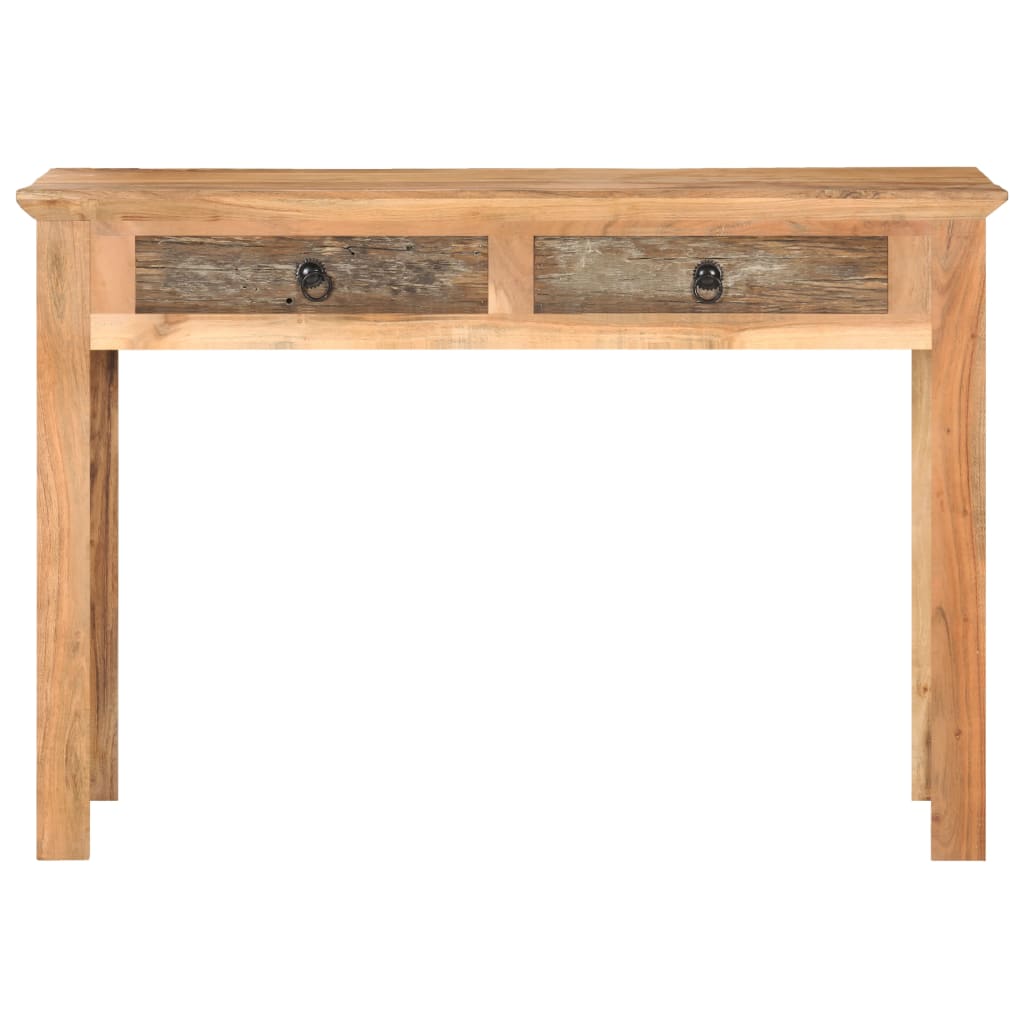 vidaXL Desk 43.3"x19.7"x29.5" Solid Reclaimed Wood-4