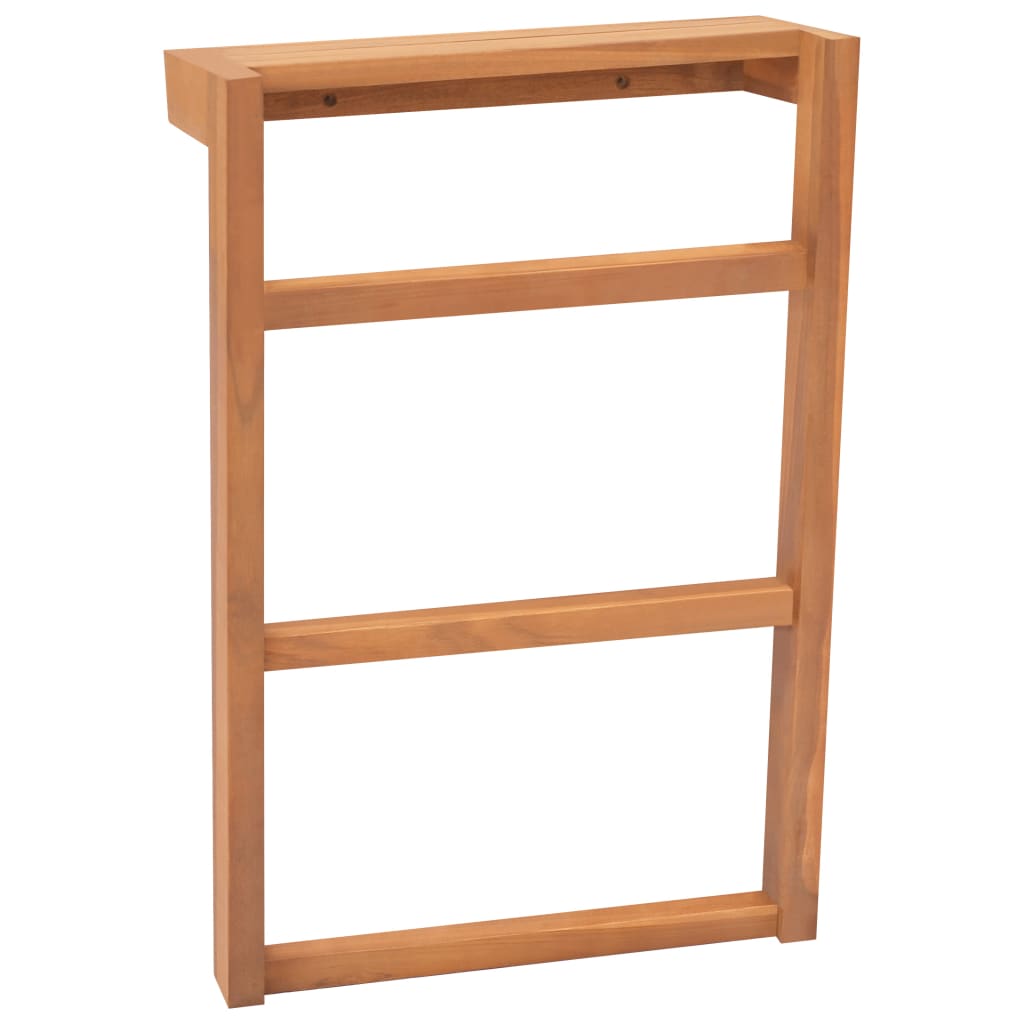 vidaXL Towel Racks 2 pcs Solid Teak Wood-1