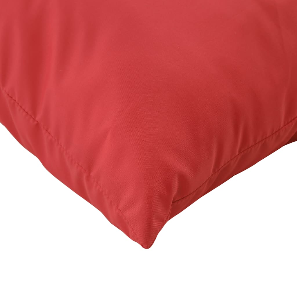 vidaXL Pallet Cushions 3 pcs Red Oxford Fabric-6