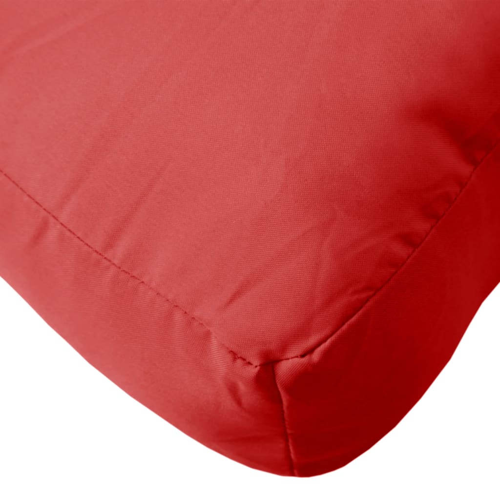 vidaXL Pallet Cushions 3 pcs Red Oxford Fabric-7