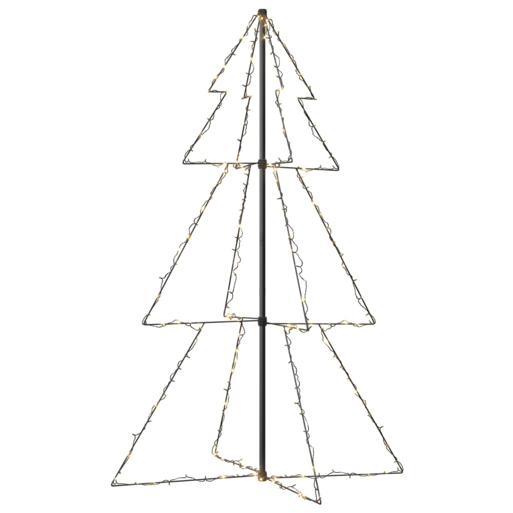 Christmas Cone Tree Indoor and Outdoor Holiday 30.7"/38.6" 160/200 LEDs