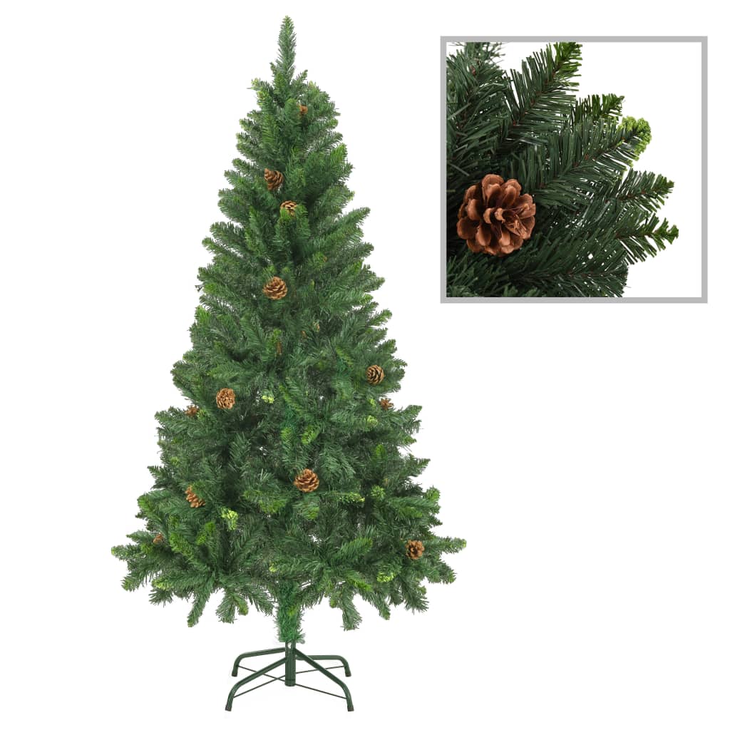 Artificial Christmas Tree with LEDs&Ball Set&Pine Multi Colours/Sizes