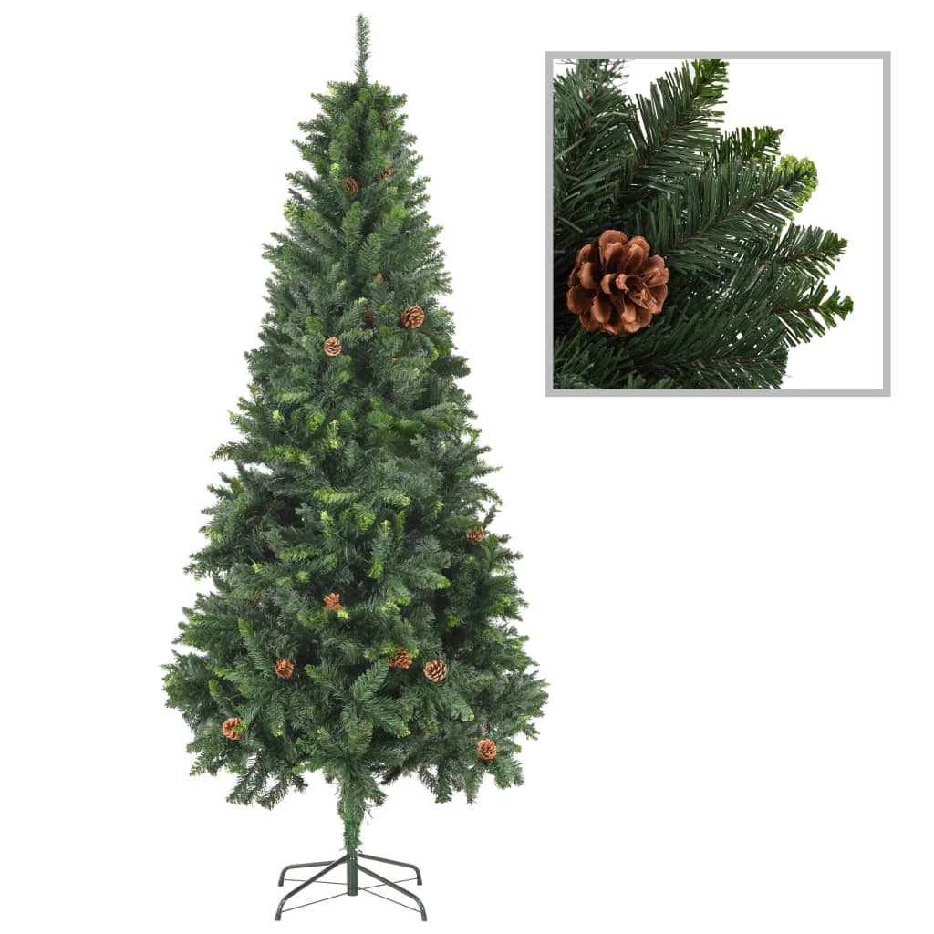 Artificial Christmas Tree with LEDs&Ball Set&Pine Multi Colours/Sizes