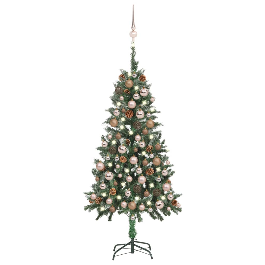 Artificial Christmas Tree with LEDs&Ball Set&Pine Multi Colours/Sizes