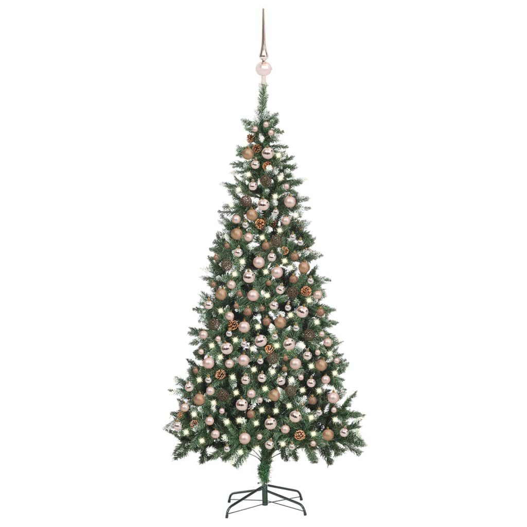 Artificial Christmas Tree with LEDs&Ball Set&Pine Multi Colours/Sizes