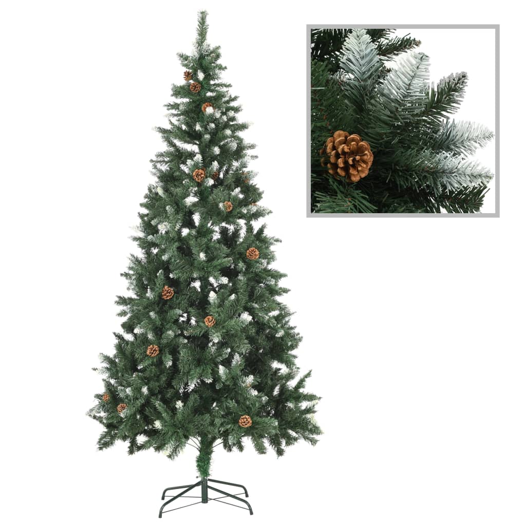 Artificial Christmas Tree with LEDs&Ball Set&Pine Multi Colours/Sizes