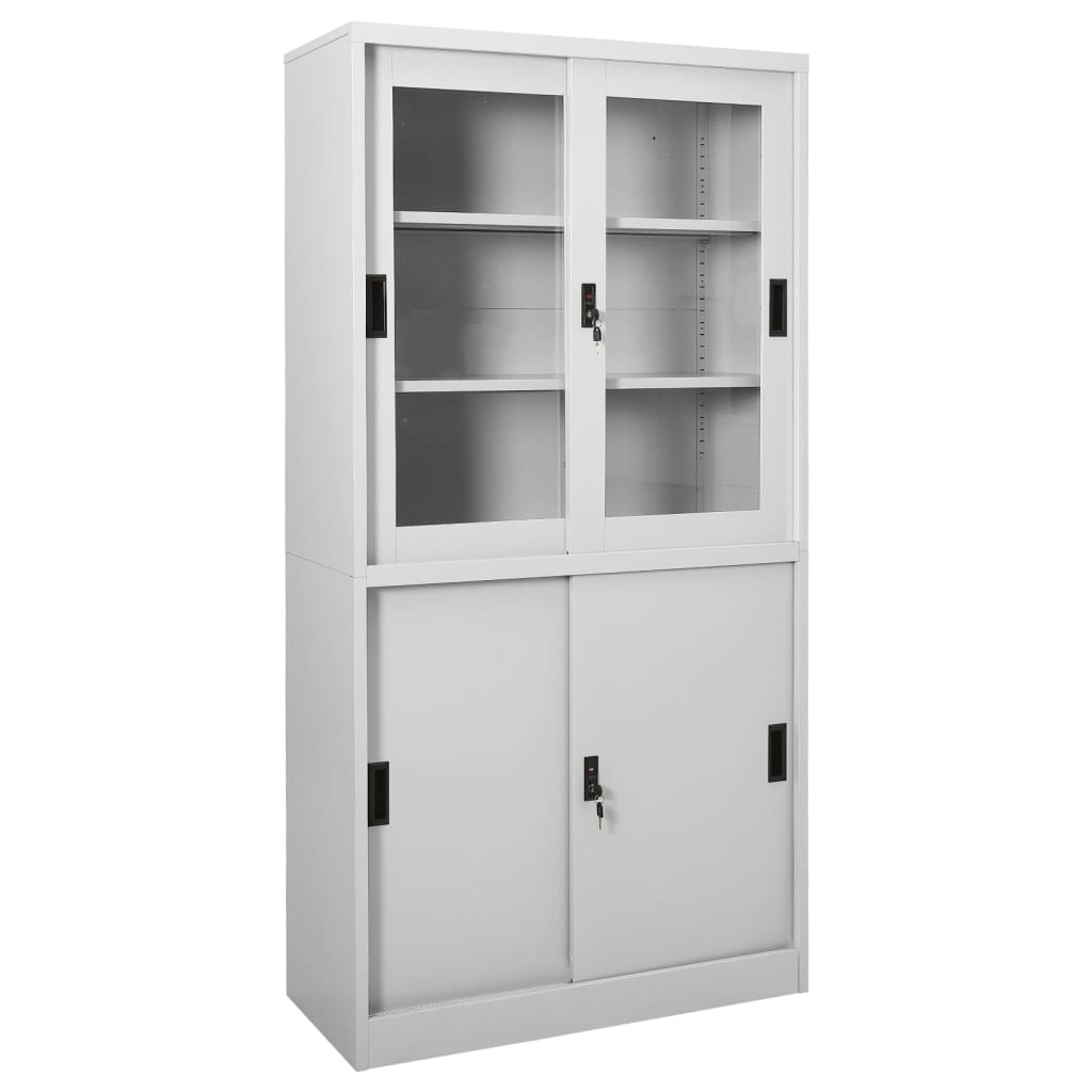 Office Cabinet with Sliding Door Steel Cabinet Furniture Multi Colors