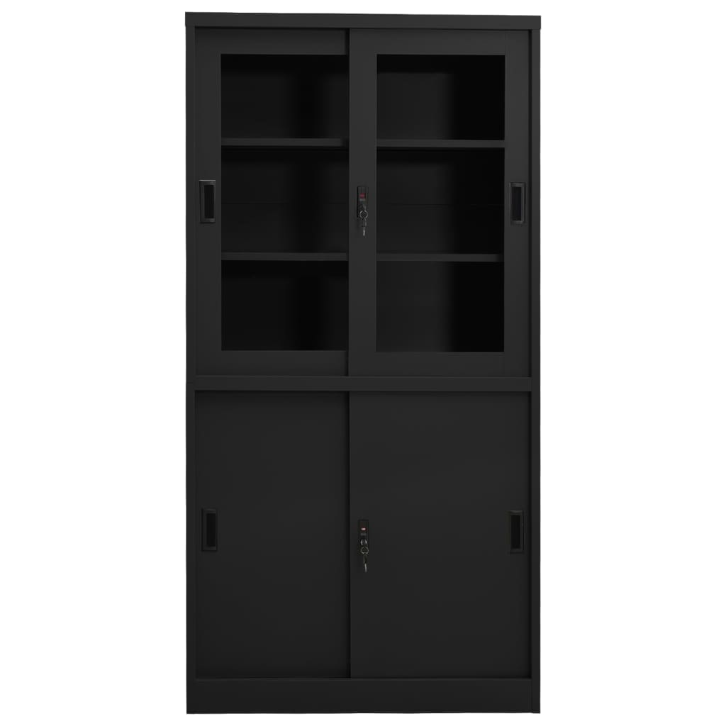 Office Cabinet with Sliding Door Steel Cabinet Furniture Multi Colors