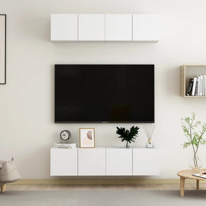 TV Cabinets Chipboard Hifi Cabinet TV Stands Multi Colors 31.5"/39.4"