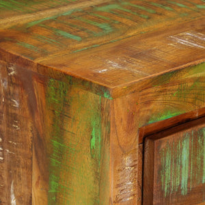 vidaXL Drawer Cabinet Multicolor 23.6"x13"x29.5" Solid Wood Reclaimed-3