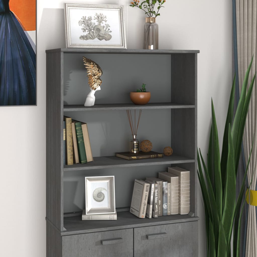 vidaXL Cabinet Top for Highboard Sideboard with Shelves HAMAR Solid Wood Pine-0