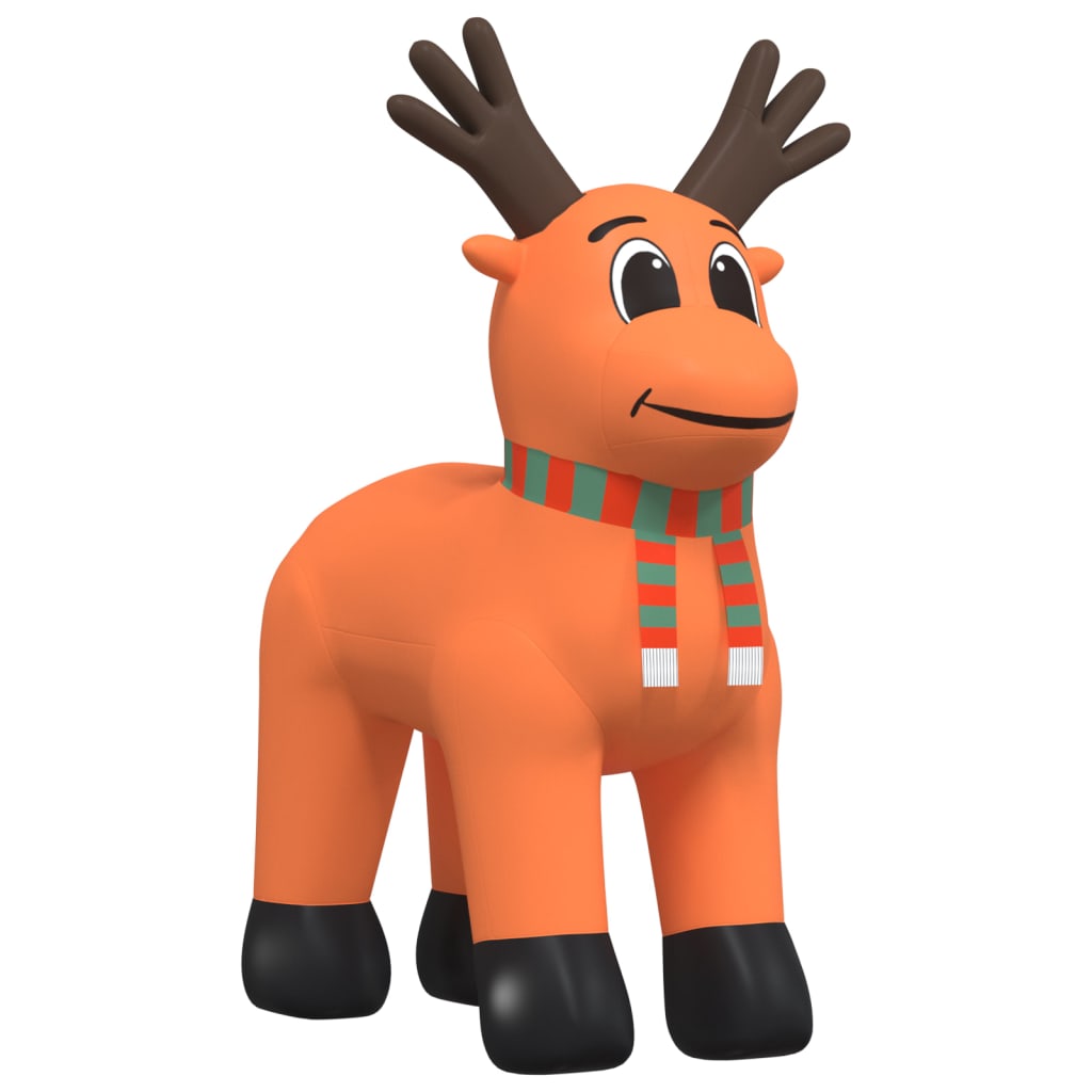 vidaXL Christmas Inflatable Reindeer with LEDs 157.5"-1