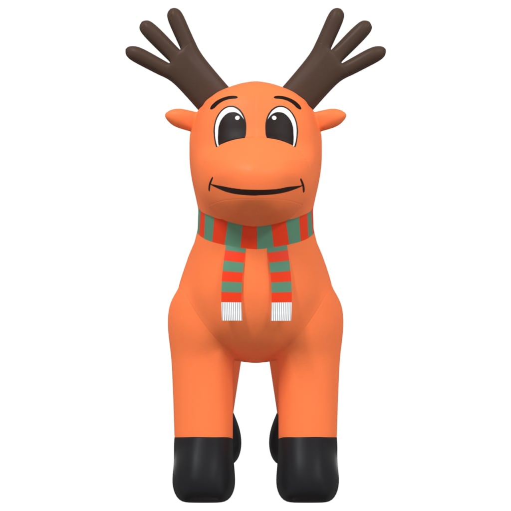 vidaXL Christmas Inflatable Reindeer with LEDs 157.5"-11