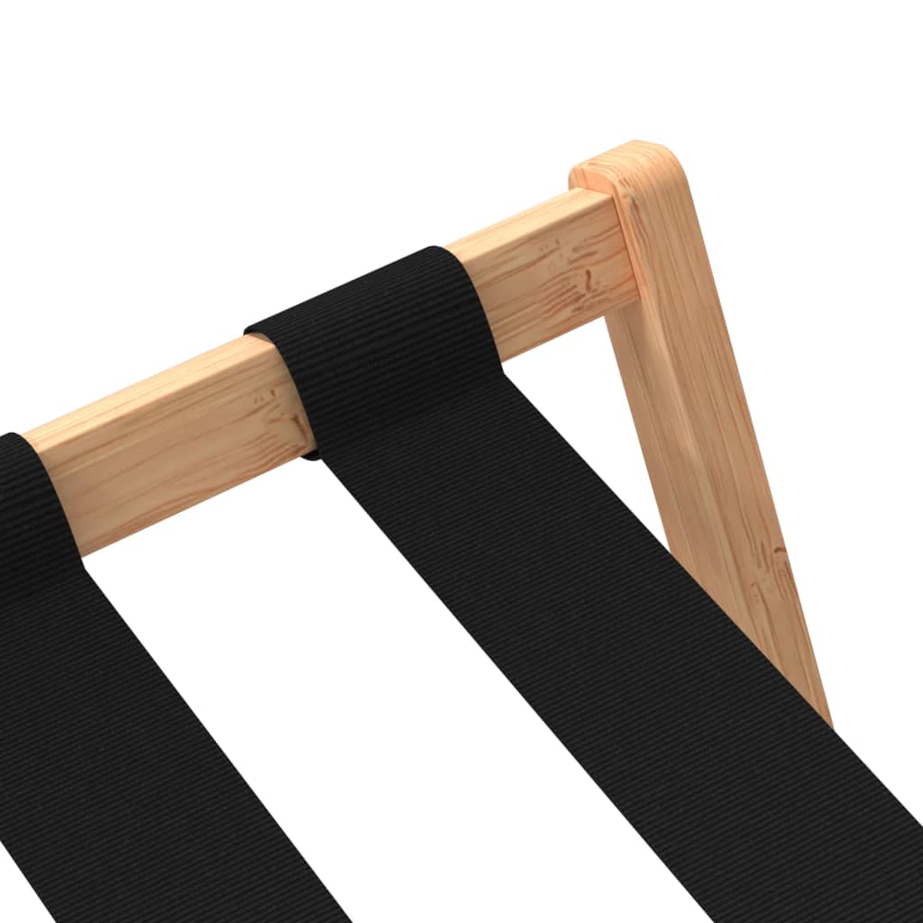 vidaXL Luggage Rack 26.8"x15"x22.8" Bamboo-4