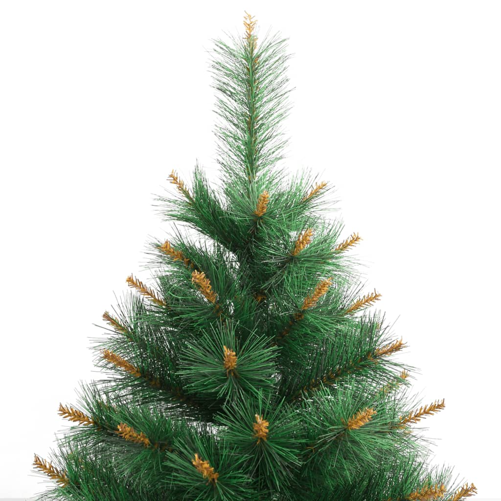 vidaXL Artificial Hinged Christmas Tree with Stand 59.1"-3