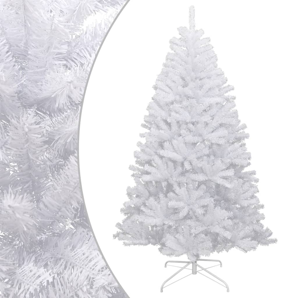 vidaXL Artificial Hinged Christmas Tree with Flocked Snow 47.2"-6