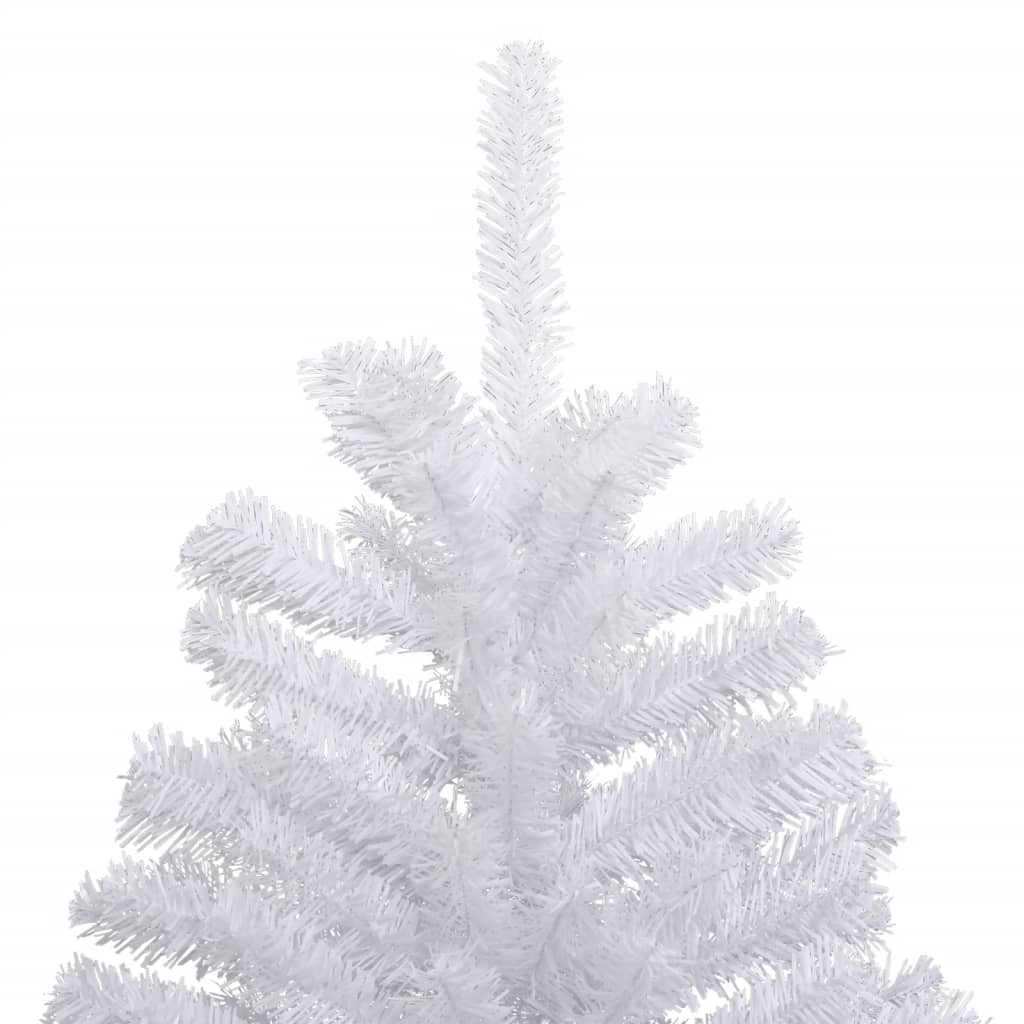 vidaXL Artificial Hinged Christmas Tree with Flocked Snow 47.2"-3