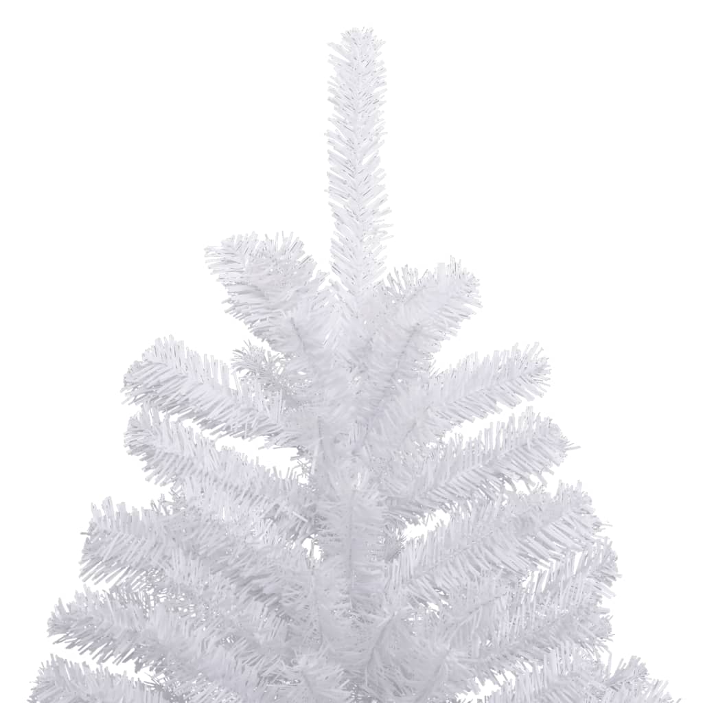 vidaXL Artificial Hinged Christmas Tree with Flocked Snow 59.1"-3