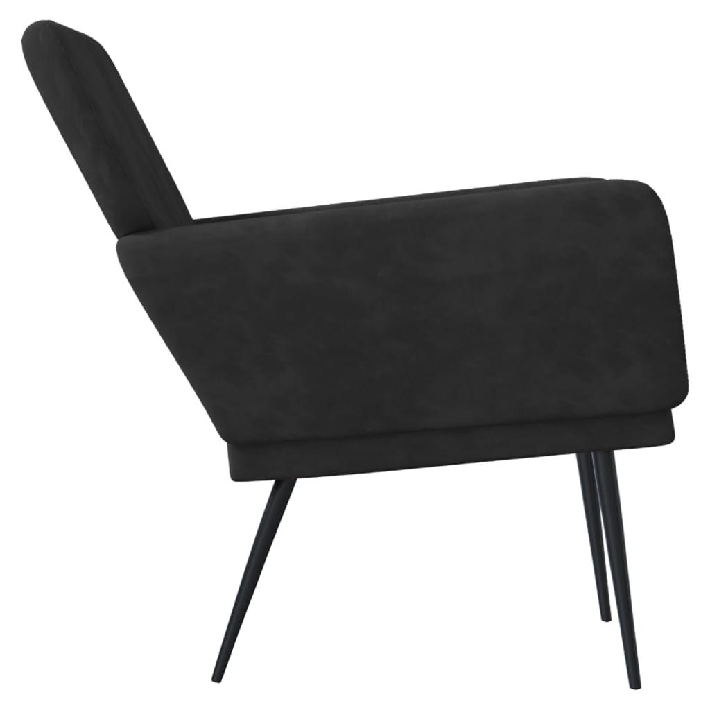 vidaXL Accent Chair with Arms Modern Single Sofa Chair for Living Room Velvet-10