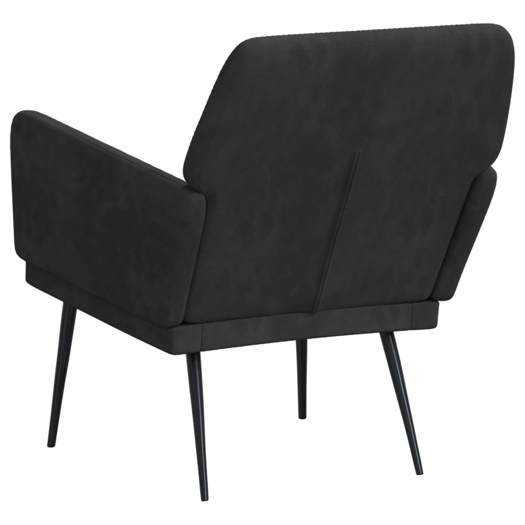 vidaXL Accent Chair with Arms Modern Single Sofa Chair for Living Room Velvet-12