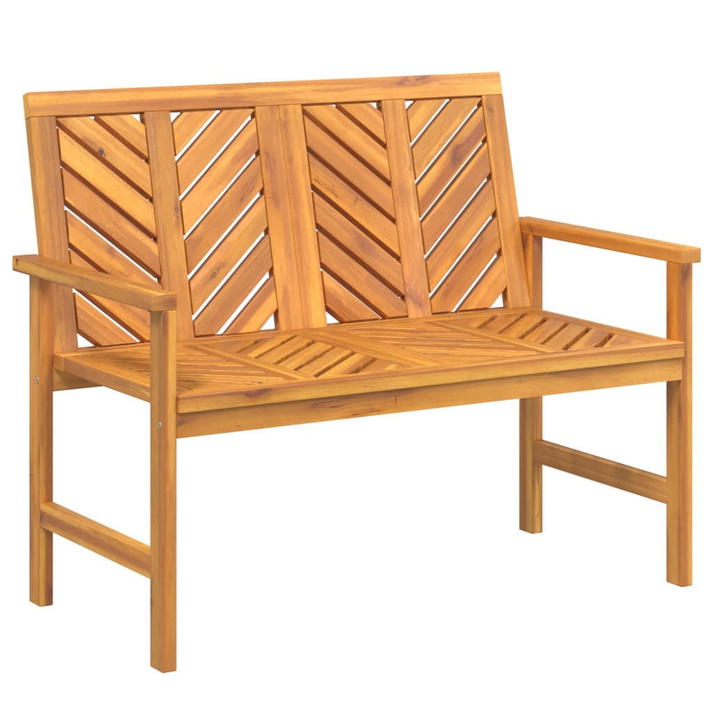 vidaXL 2 Piece Patio Lounge Set Solid Wood Acacia-1