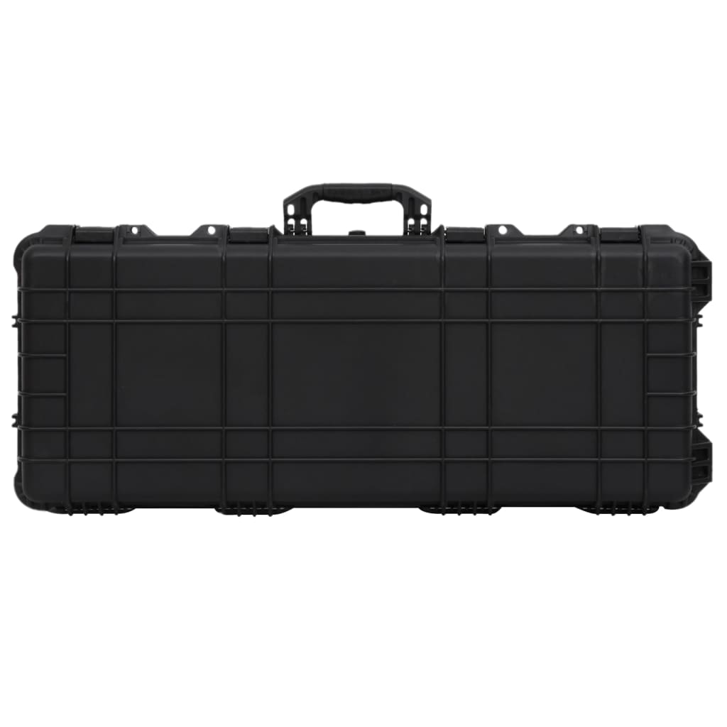 vidaXL Wheeled Flight Case Black 37.8"x16.5"x6.3" PP-1