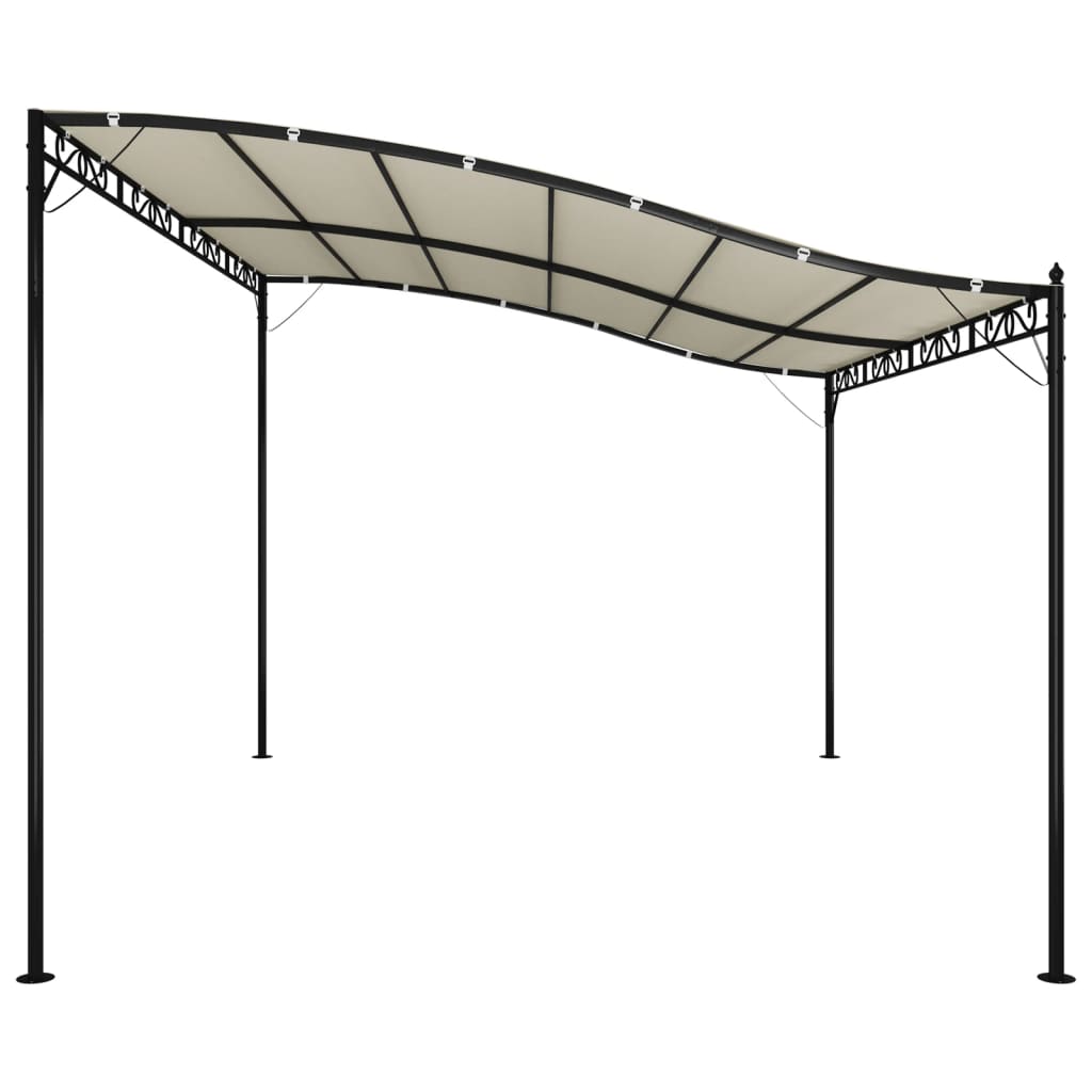 vidaXL Canopy Gazebo Party Canopy Camping Barbecue Shelter Fabric and Steel-4