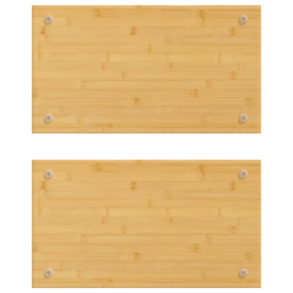 vidaXL Cooker Covers 2 pcs 19.7"x11"x0.6" Bamboo-0