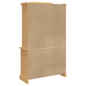 vidaXL Cabinet Sideboard Buffet with Doors Corona Solid Wood Mexican Pine-5