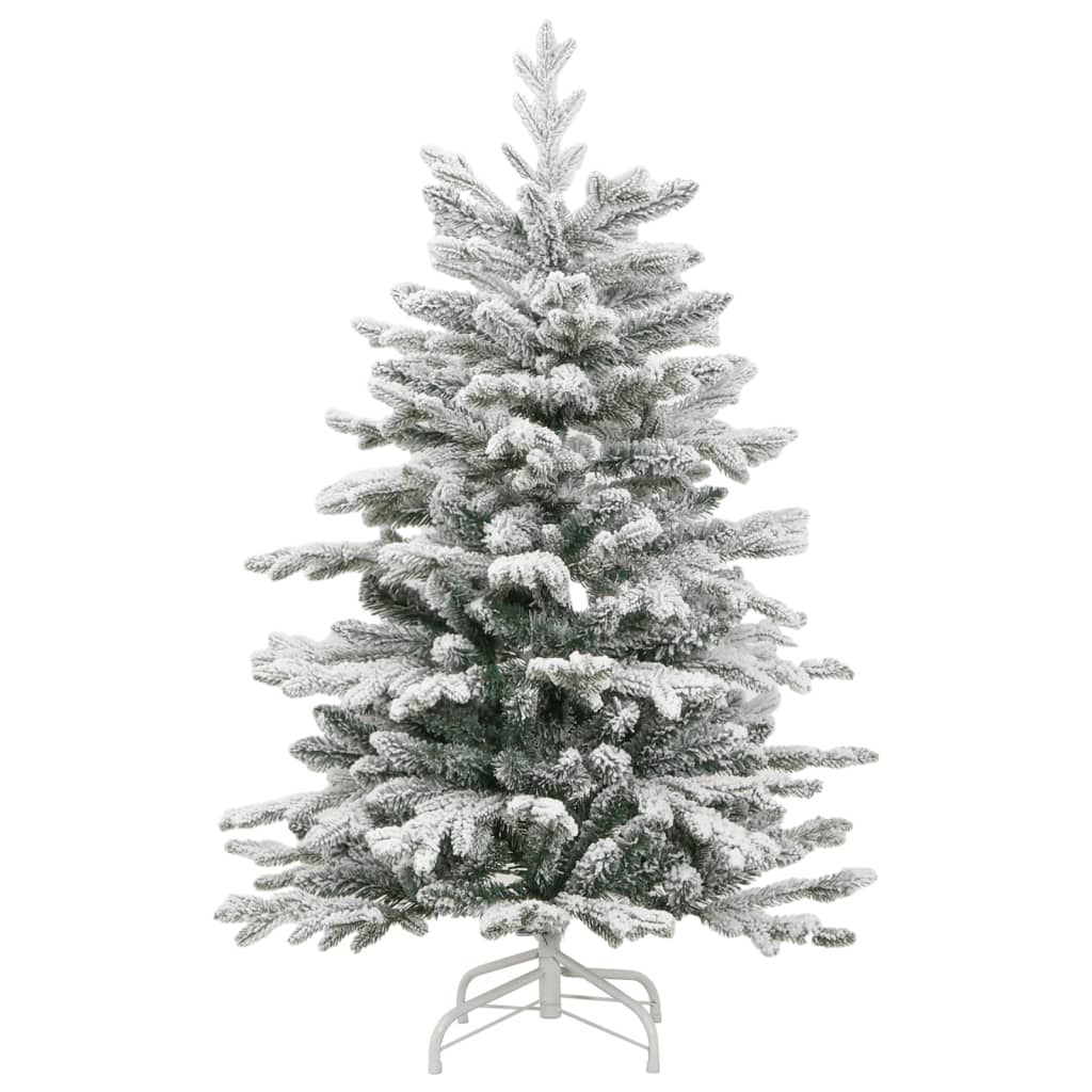 vidaXL Artificial Hinged Christmas Tree 150 LEDs & Ball Set 59.1"-3