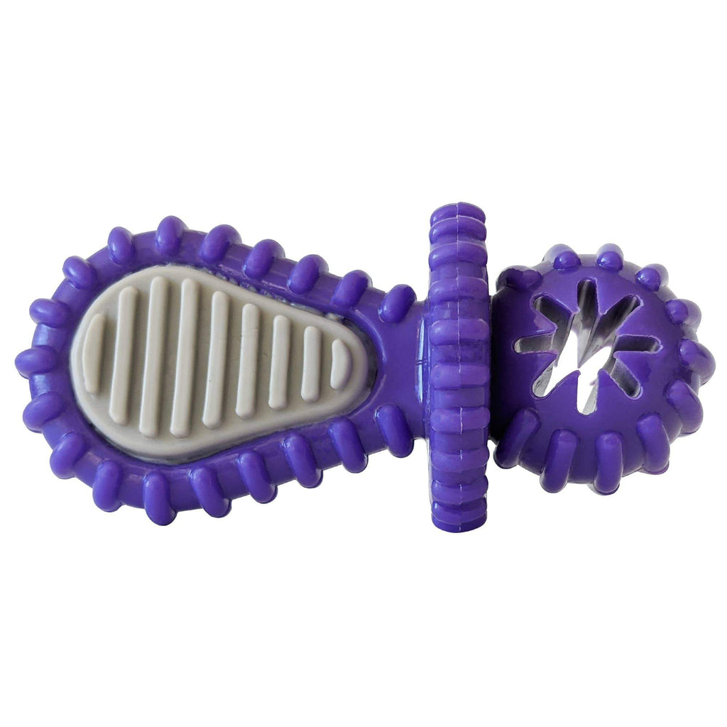 Dental Pacifier Dog Chew Toy - Purple - 99fab 