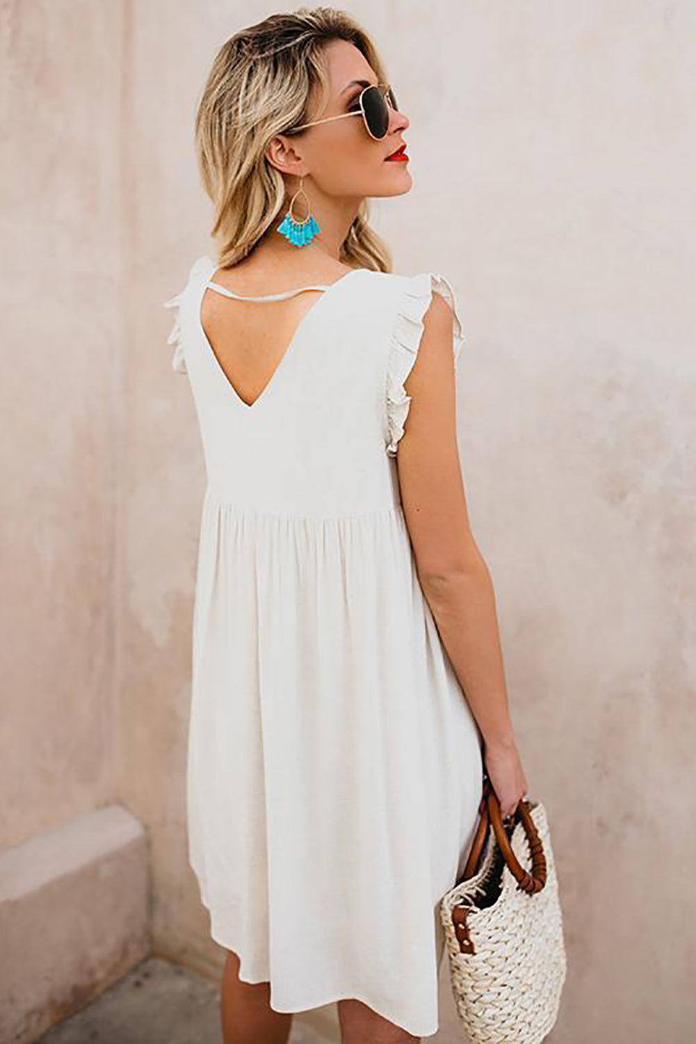 Summer Boho Sleeveless Dress