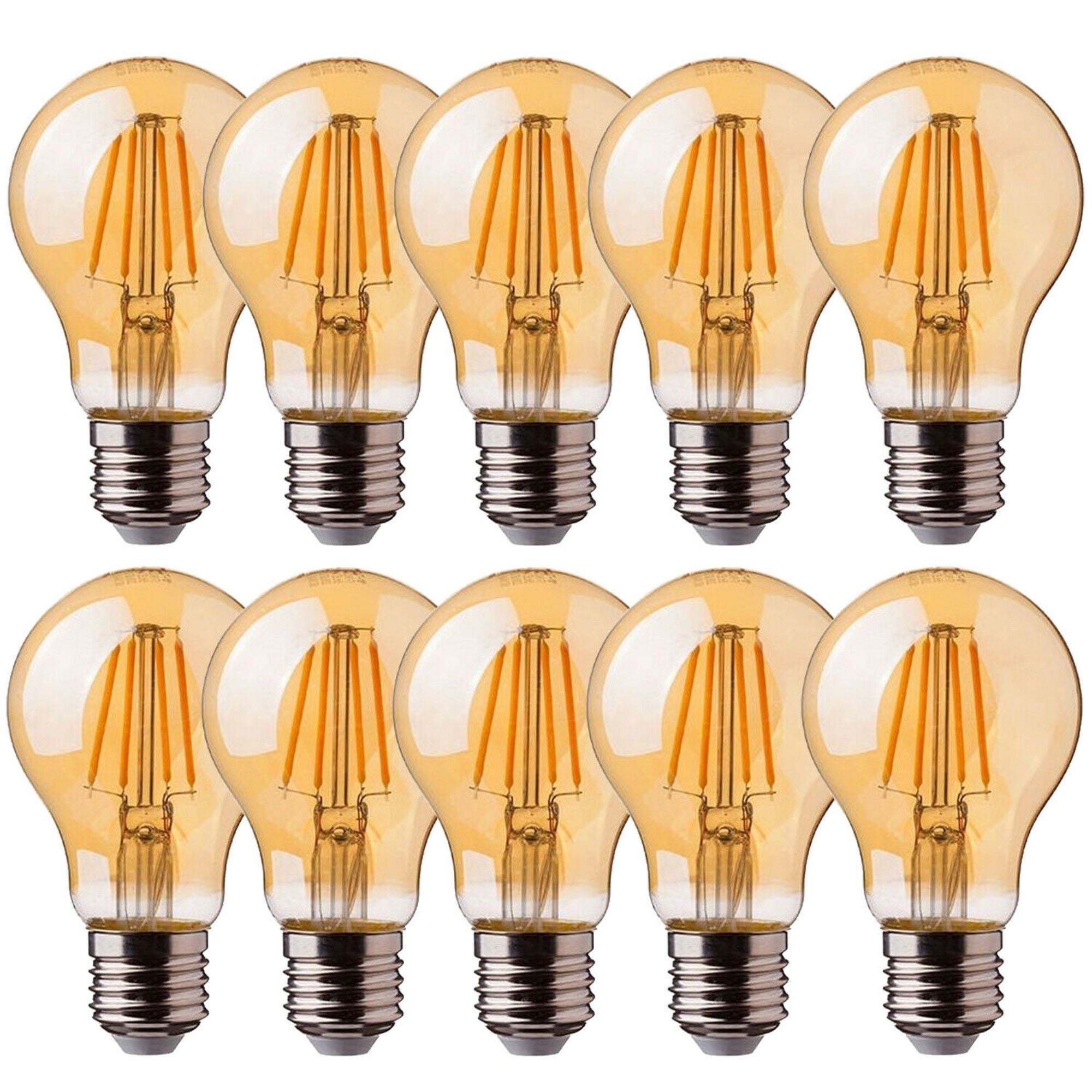 A60 E27 4W LED Bulbs 1/3/5/10 Pack