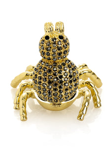 Gold & Black Tarantula Spider-9