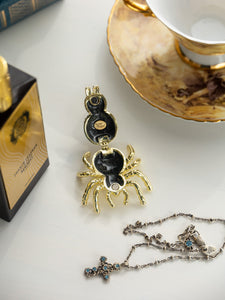 Gold & Black Tarantula Spider-10