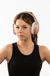 AIR Aura Rose Gold (Over Ear Wireless Headphones)