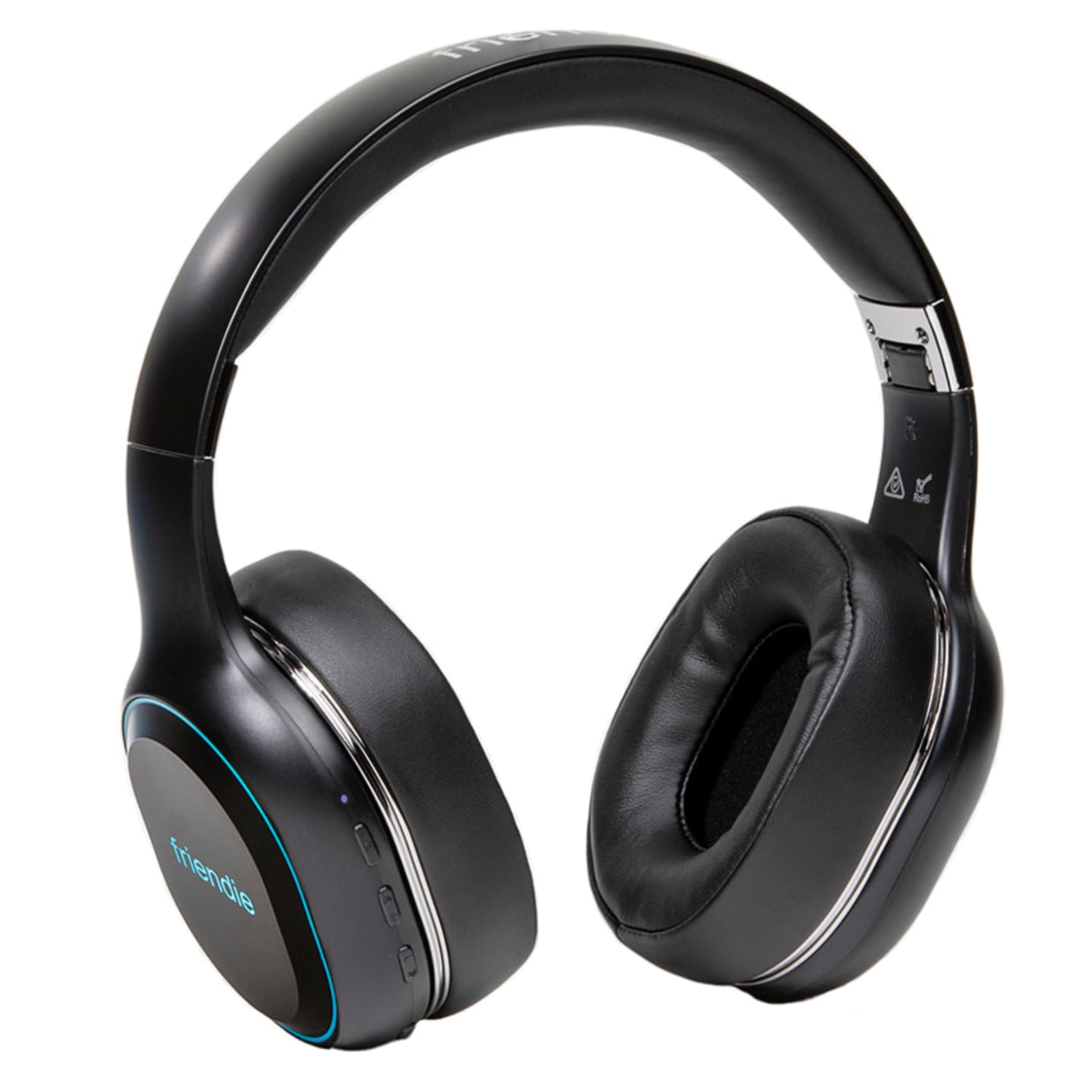 AIR Duo Matte Black (Over Ear Wireless Headphones)