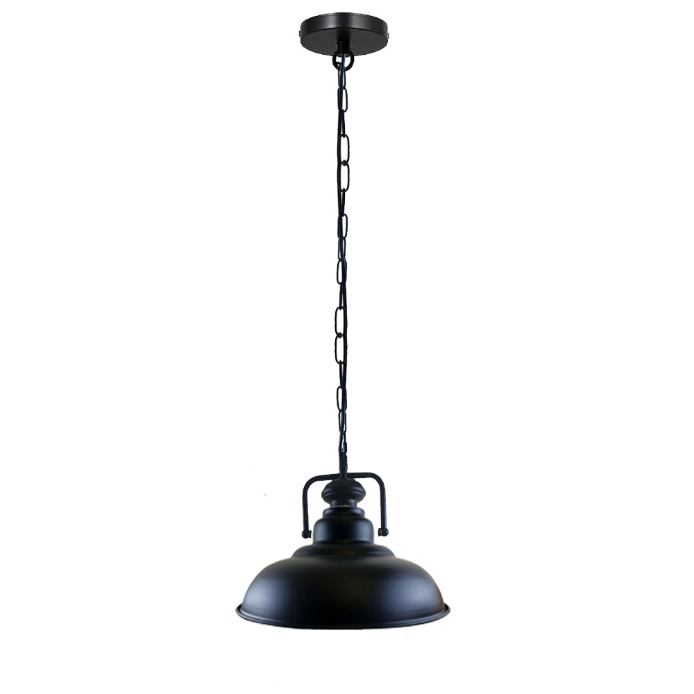 Vintage Pendant Ceiling Shade with chain Industrial Light Retro Metal Lamp~1546