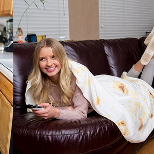 Super Soft Round Shape Burrito Blanket - bedding - 99fab.com