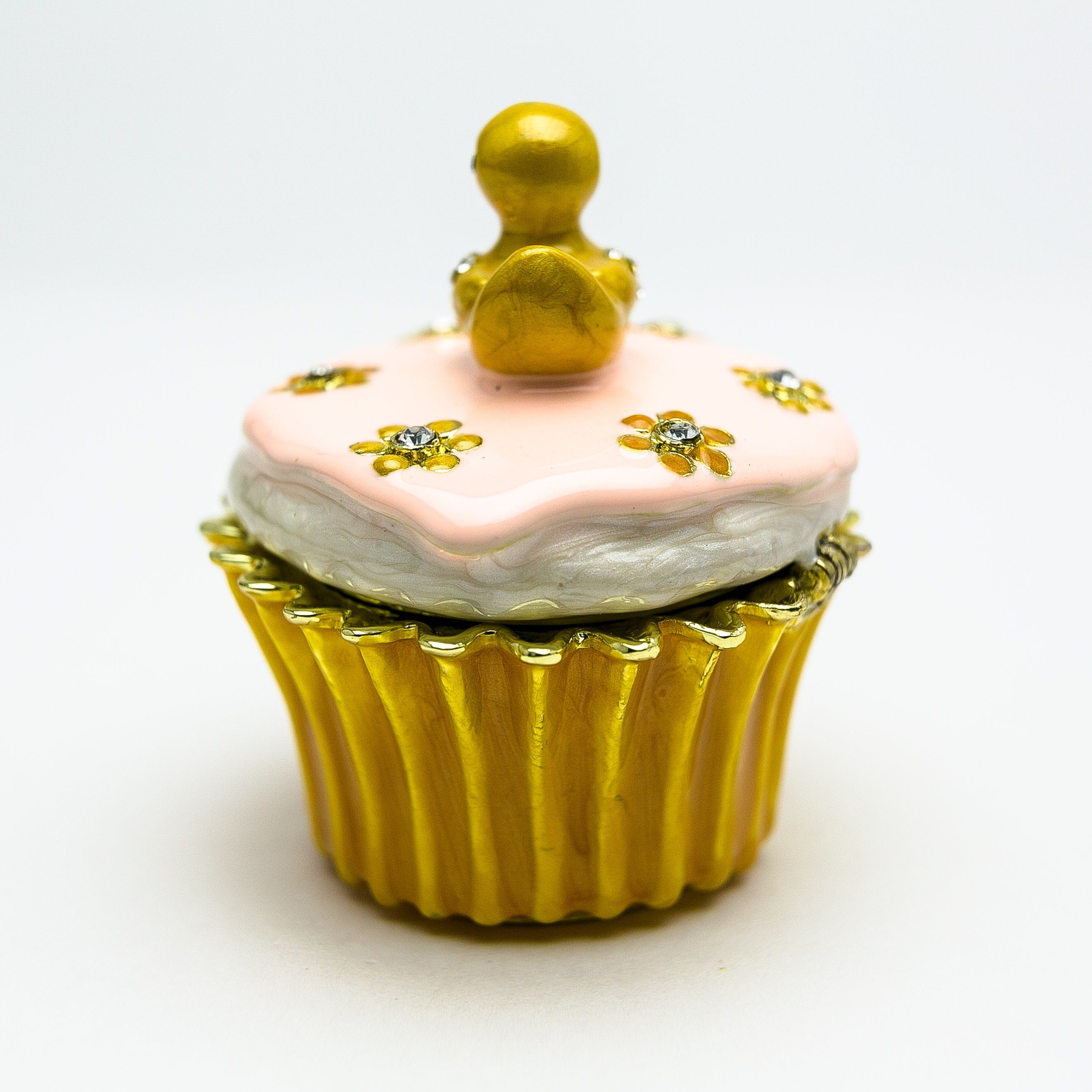 Yellow Duck on Cupcake