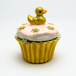 Yellow Duck on Cupcake